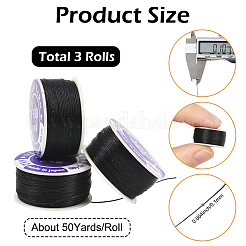 3 рулон нейлоновых ниток для бисероплетения со специальным покрытием&nbsp;OCOR-PA0001-02B