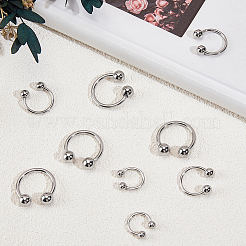 12 Stück 3 Stile Legierung Hufeisenschnalle&nbsp;FIND-GF0008-91P