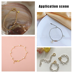 Застежки-пружины с гладкой поверхностью из нержавеющей стали 304 STAS-UN0005-86P