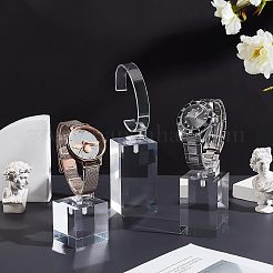 Прозрачный пластиковый держатель для наручных часов ODIS-OC0001-40