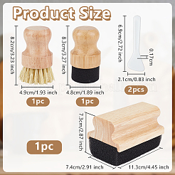 4 шт. 4 аппликатора AJEW-OC0013-92