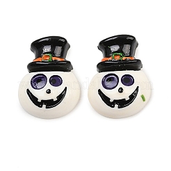 Кабошоны из смолы в стиле Хэллоуин&nbsp;RESI-XCP0002-70B