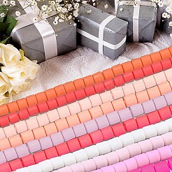 612 шт. 10-х цветные бусины из полимерной глины ручной работы&nbsp;CLAY-SC0001-38A