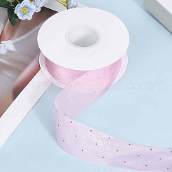 Лента из искусственного шелка со стразами OCOR-WH20050-012C-02