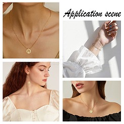 16 шт. 4 стиля подвески из нержавеющей стали 304&nbsp;STAS-SC0002-65