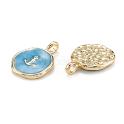 Латунь эмаль подвески&nbsp;X-KK-A155-10G