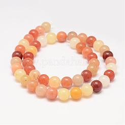 Topaz natural jade bolas de cuentas&nbsp;G-K153-B43-10mm