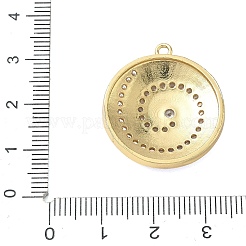 Messing micro pave klare zirkonia anhänger&nbsp;CU-CBA4231-04B-G
