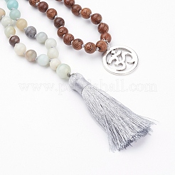 Природных амазонит NJEW-JN02026