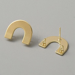 Серьги-гвоздики из латуни&nbsp;KK-WH0044-102