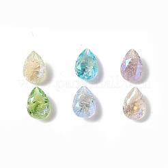 Стеклянные кабошоны со стразами и треском в стиле лунного света k9&nbsp;RGLA-J024-A-IO