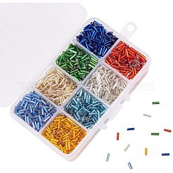 Glas-Bugle-Perlen-Sets&nbsp;SEED-PH0008-02
