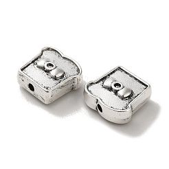 Сплавочные овальные бусины тибетского стиля  PALLOY-P302-01F-AS