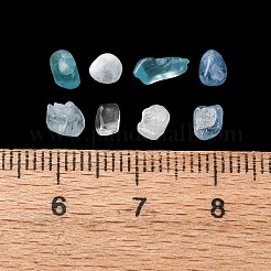 Natürliche Aquamarin-Chip-Perlen&nbsp;X-G-M364-01A