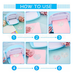 4 стиль трафаретов для штампов из углеродистой стали DIY-DM0002-13