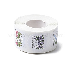 500 шт. рулон наклеек с животными DIY-U008-11