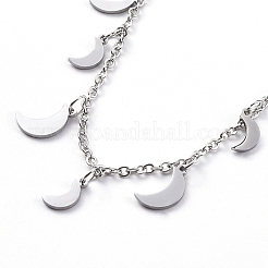 Colliers pendentifs en acier inoxydable 304 anti-ternissement&nbsp;NJEW-G334-05P