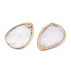 Подвески из натуральных ракушек Capiz SSHEL-N034-129A-01