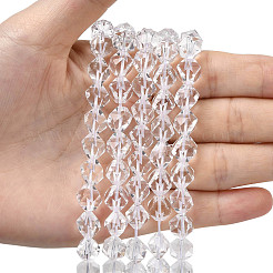 Синтетический кристалл кварца бусины нити&nbsp;G-Z119-A42-03