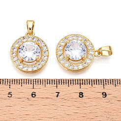 Латунные микро проложить кубического циркония подвески&nbsp;KK-N254-233G