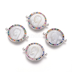 Соединители из латуни с микрочастицами и кубическим цирконием&nbsp;KK-I656-50-01