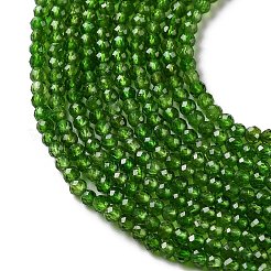 Brins de perles de diopside vert naturel&nbsp;GG-CBA4941-A02-2mm