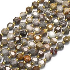 Натуральные гоби-агат нити G-C116-A21-02