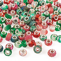 120 шт. 12 стиля прозрачные смолы европейские бусины&nbsp;RPDL-TA0001-10