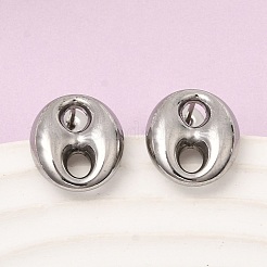 6 пара сережек-гвоздиков из нержавеющей стали 304&nbsp;EJEW-P340-02P