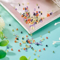 240 Stück 6 Farben Zirkonia Perle&nbsp;ZIRC-TA0001-27