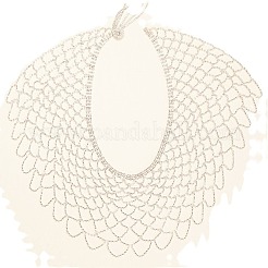 Chaînes de corps en alliage de cristal strass maille châle&nbsp;WG69671-01