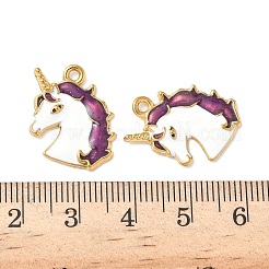 Подвески из нержавеющей стали 304 с эмалью&nbsp;STAS-I346-08G-02