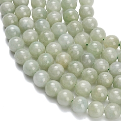 Натуральный майяр нефрит / бурманский нефрит бисерные пряди G-L642-B11-6mm