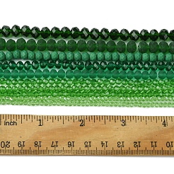 Стеклянные бусины с гальваническим покрытием &nbsp;EGLA-FS0001-42B