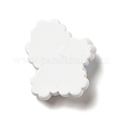Ravissants cabochons lapin en résine opaque&nbsp;RESI-B012-03A