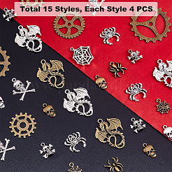 Подвески из сплава в тибетском стиле TIBE-PH0002-09