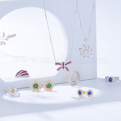 720 Stück 6 Farben Diamantform Klasse A Zirkonia Cabochons&nbsp;ZIRC-PH0001-23