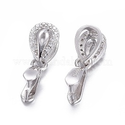 Антикоррозийное родиевое покрытие 925 серебряная подвеска X-STER-L058-028P