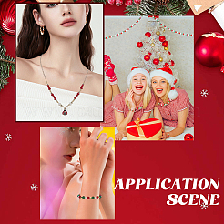 DIY Weihnachtsperlen Schmuckherstellungsset&nbsp;EGLA-SC0001-28