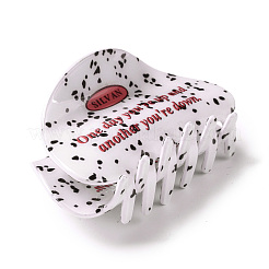 Бабочка узор пвх коготь заколки для волос PHAR-M013-02C