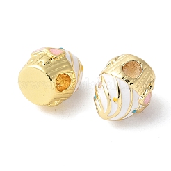 Стойка для торта покрытие латунные эмалевые бусины&nbsp;KK-G512-02G-03