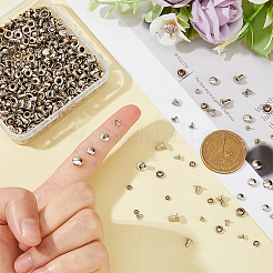 400 jeu de 4 styles de rivets en fer&nbsp;IFIN-FH0001-80