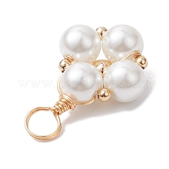 Подвески из латунной медной проволоки&nbsp;PALLOY-JF03046-01