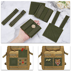 4 panneau de patch tactique Molle en nylon&nbsp;OFST-NB0001-01B