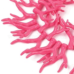 Fili di perline di corallo imitazione acrilica opaca&nbsp;SACR-P033-02A-07