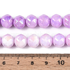 Anlaufschutz-Glasperlenstränge mit galvanischer Beschichtung&nbsp;GLAA-N010-10mm-07