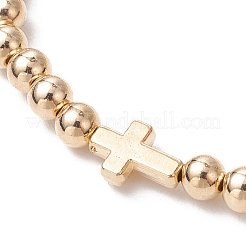 Bracciali elastici con perline di plastica ccb&nbsp;BJEW-JB11605-02