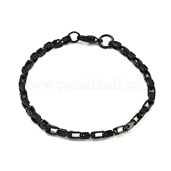 Браслеты-цепочки из нержавеющей стали 201 звено для мужчин и женщин&nbsp;BJEW-B143-03EB