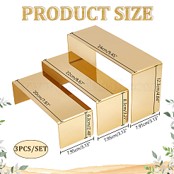 201 комплект стоек для демонстрации продукции из нержавеющей стали ODIS-WH0004-17G