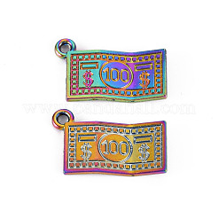 Подвески из сплава цвета радуги&nbsp;PALLOY-S180-255-NR